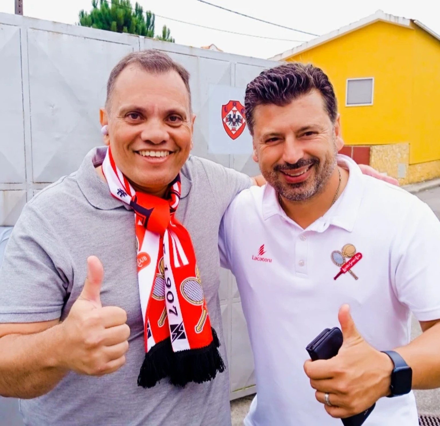 Registo profissional de Rogério Sampaio no futebol 5